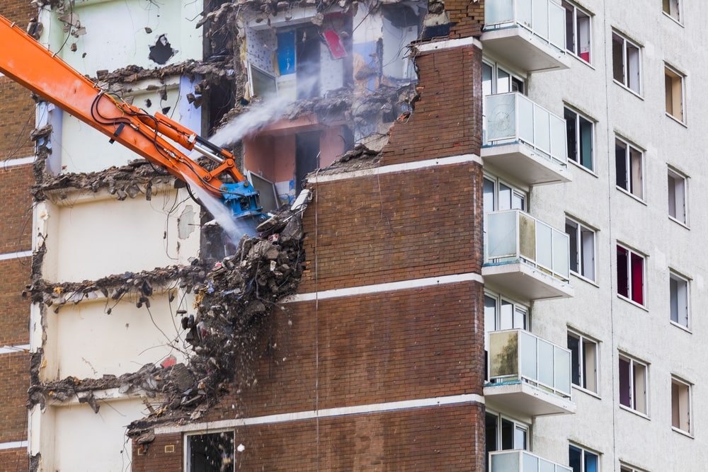 high rise demolition PA