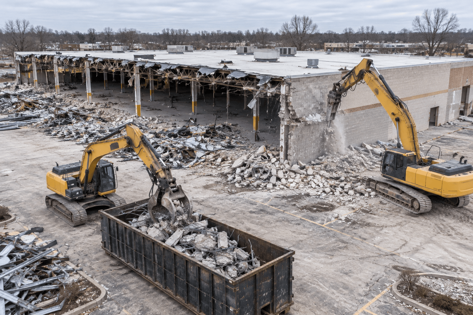 commercial-demolition-westchester-county-retail-building-bella
