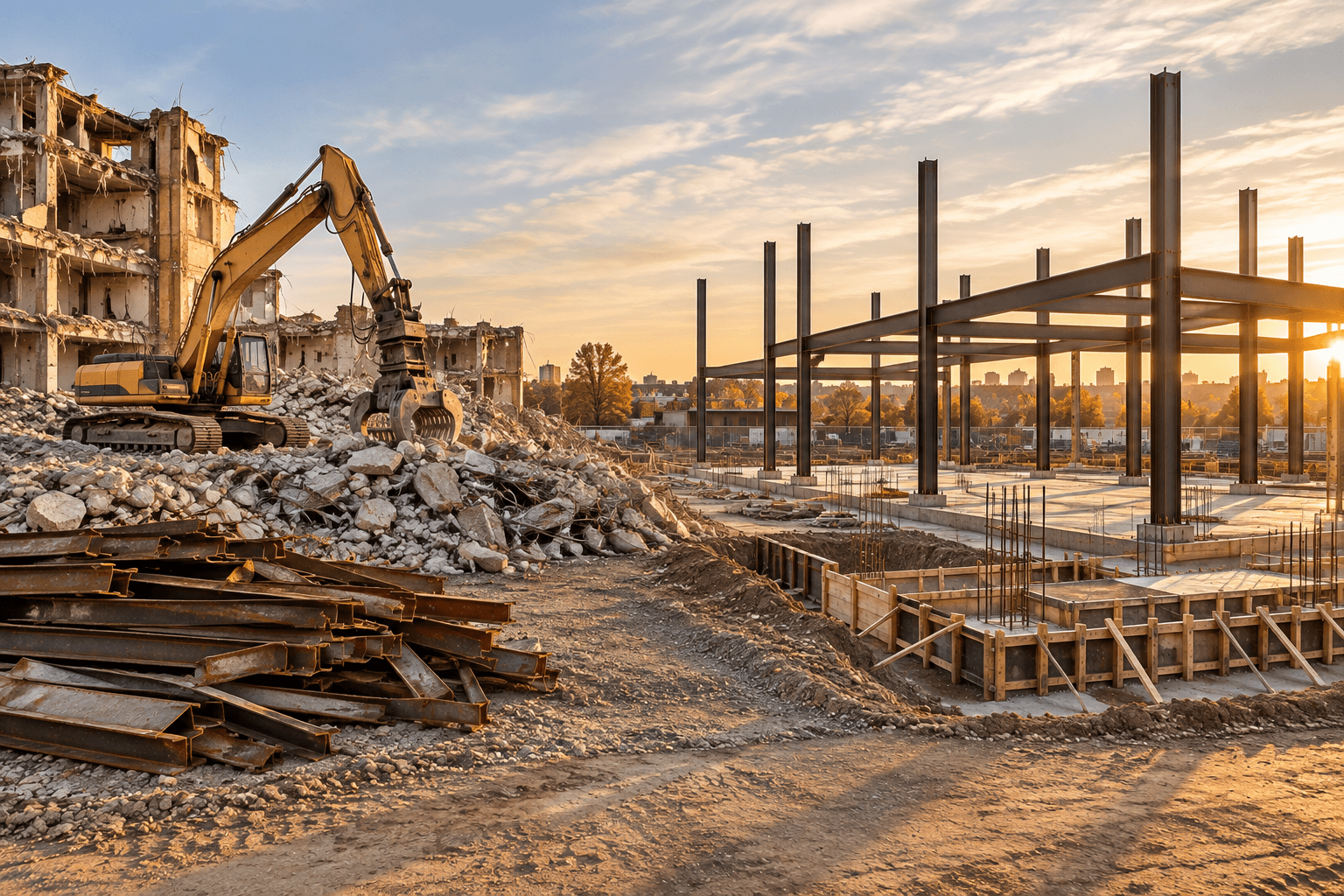 general-contractor-cleveland-demolition-to rebuild-steel-frame-bella