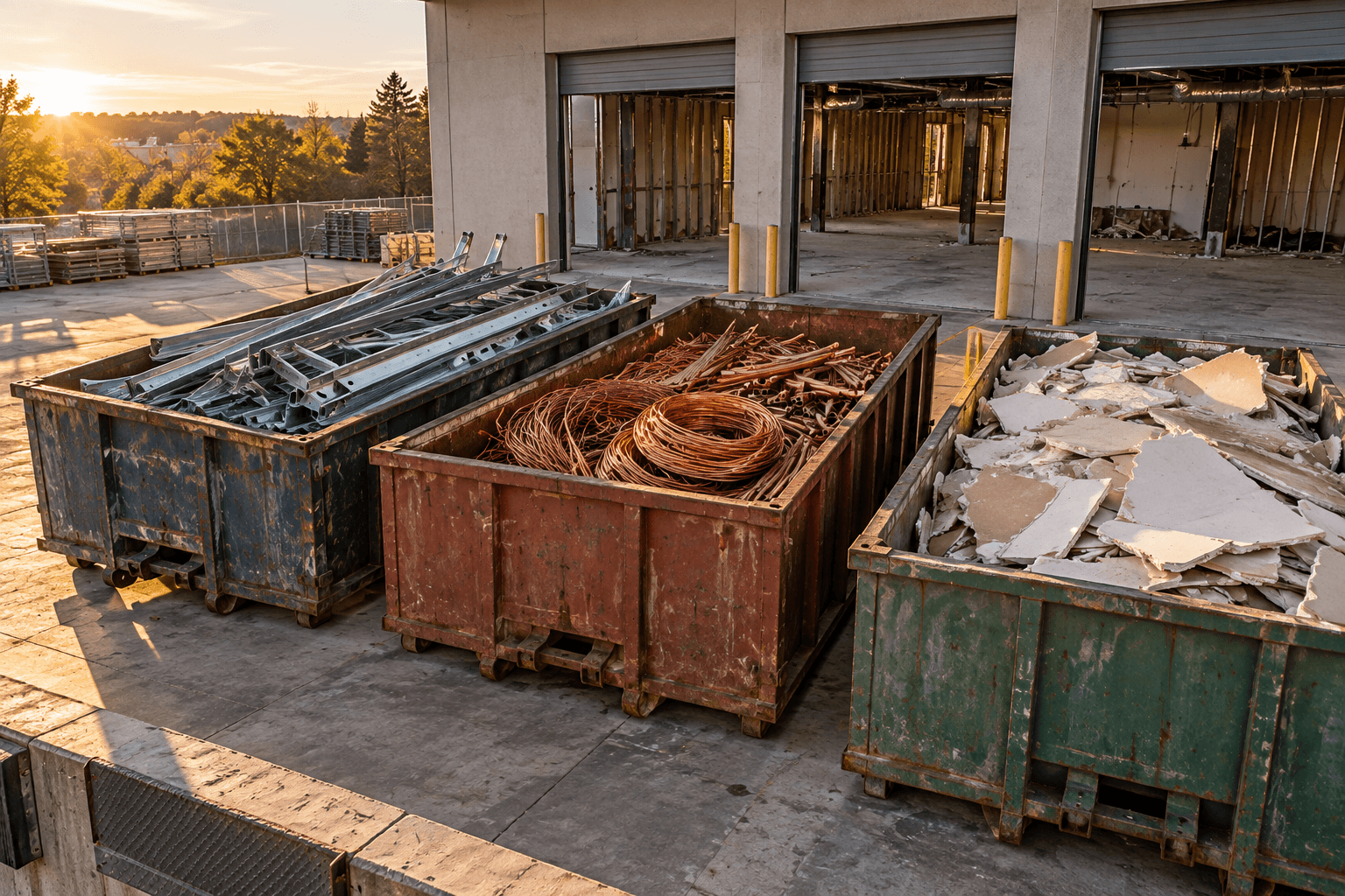 interior-demolition-commercial-metal-recycling-bins-bella